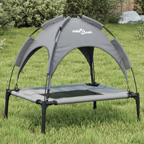Elevated dog bed anthracite - dog,