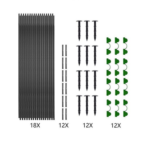Weather resistant garden hoops - resistant,