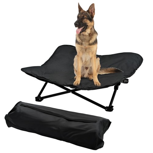 Elevated dog bed portable - elevated,