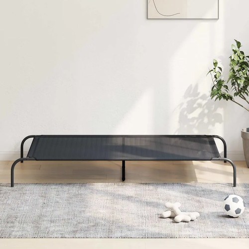 Walplus elevated dog bed - walplus, black