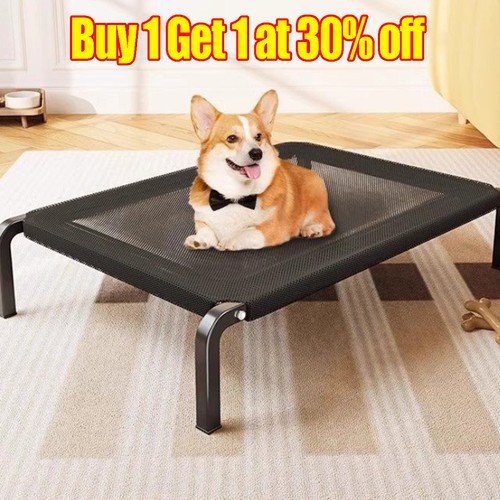 High raised dog bed elevated - high,