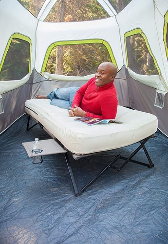 Camping cot air mattress and - camping,