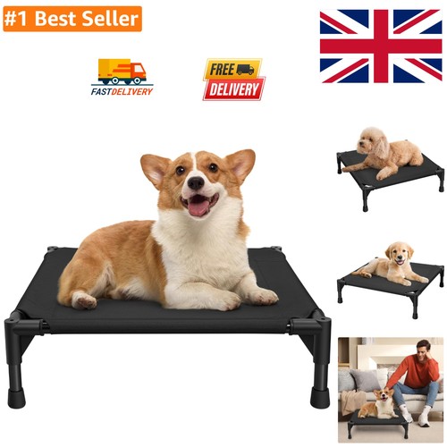 Breathable elevated dog cot - breathable,